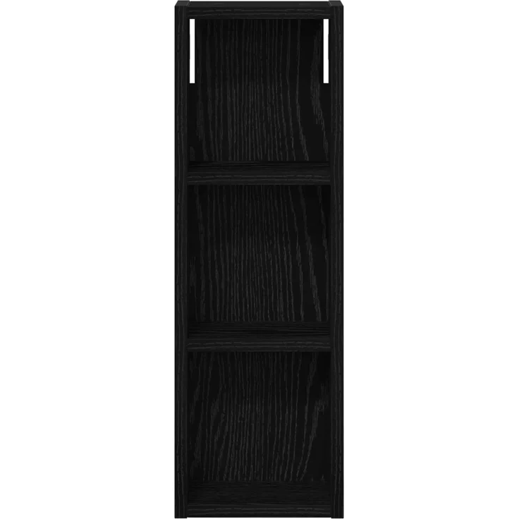 vidaXL Badezimmer-Wandschrank Schwarze Eiche 20 x 10 x 60,5 cm 889288 – Bild 6