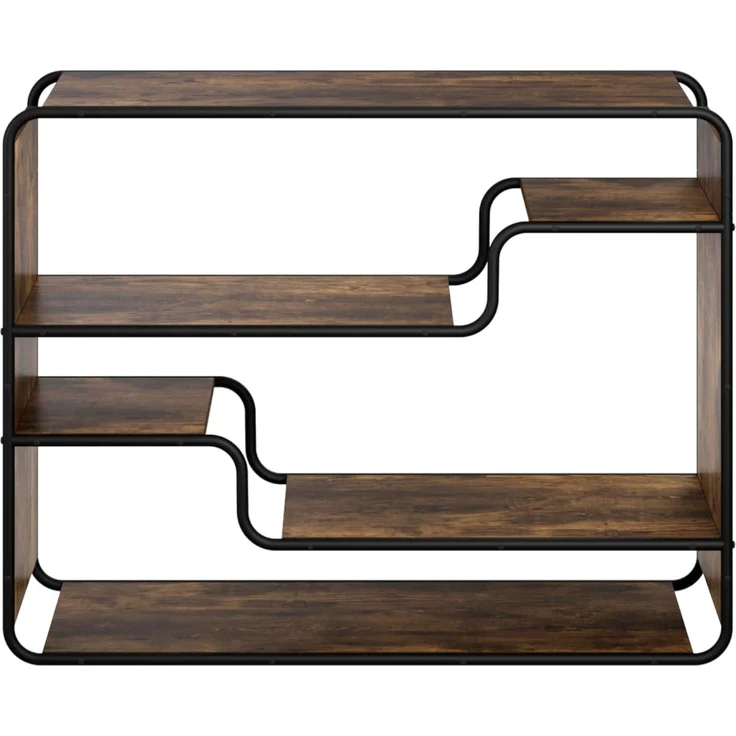 vidaXL Sideboard Räuchereiche 98 x 37,5 x 75,5 cm Holzwerkstoff 8007914 – Bild 3