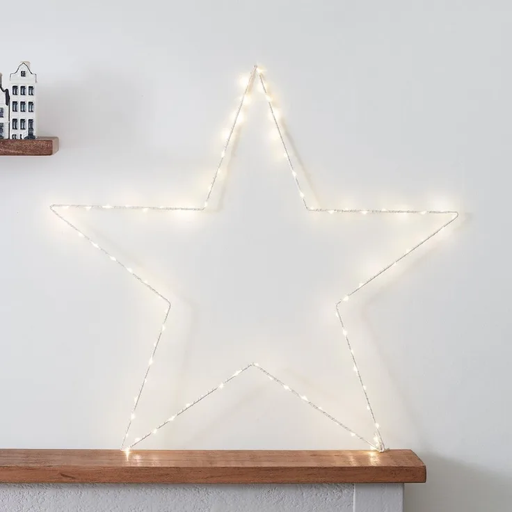 Lights4fun LED Stern 60cm Osby LED Stern, LED fest integriert