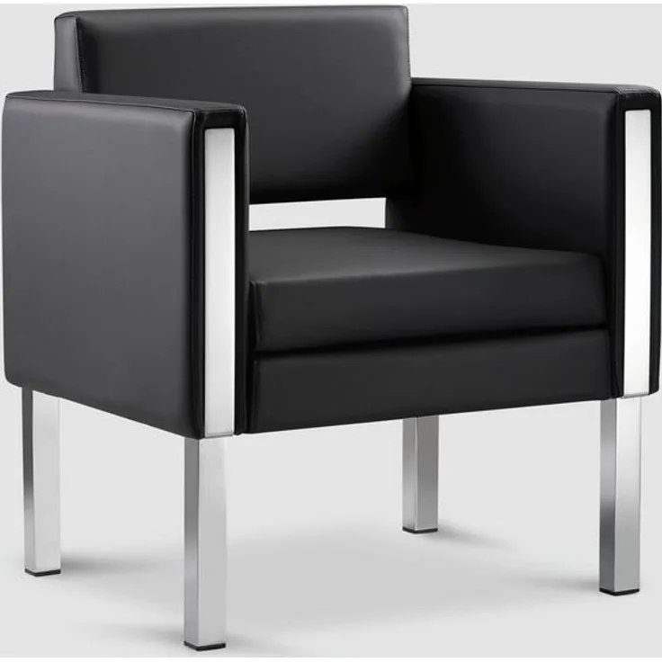 Sessel Only, Bezug aus hochwertigem Kunstleder