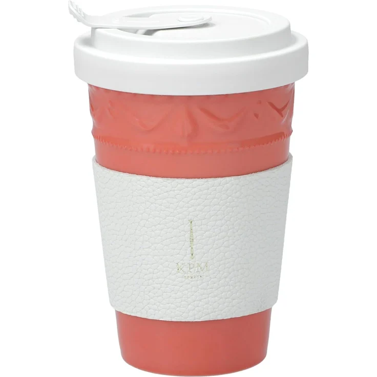 KPM Berlin Kurland KPM To-go Becher Pfirsich – Bild 1