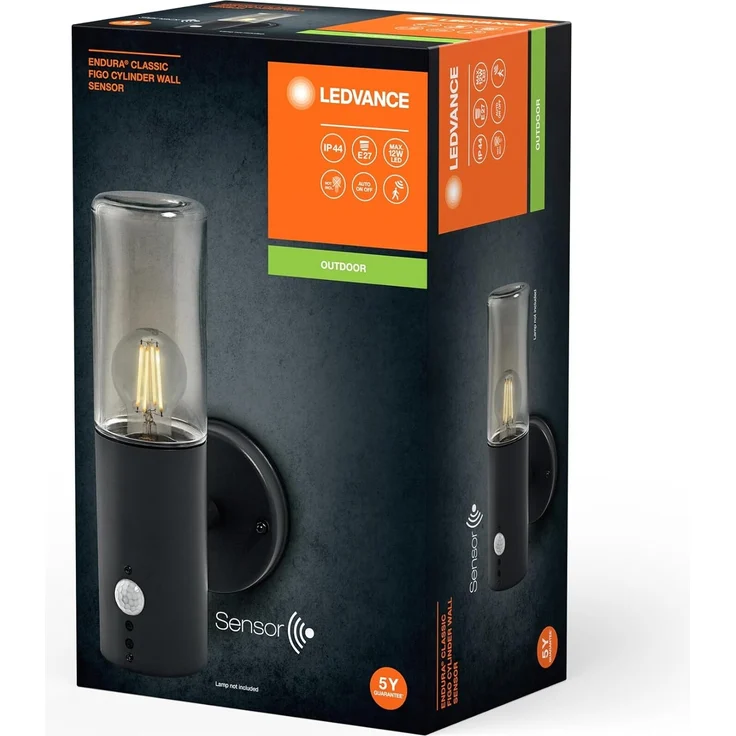Ledvance Endura Classic Figo Außenleuchte, IP44, Bewegungsmelder, Tageslichtsensor – Bild 5