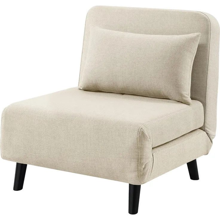 ATLANTIC home collection Sessel Robby, inkl. Bettfunktion, mehrfach verstellbar, Strukturbezug