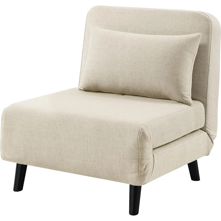 ATLANTIC home collection Sessel Robby, inkl. Bettfunktion, mehrfach verstellbar, Strukturbezug – Bild 1