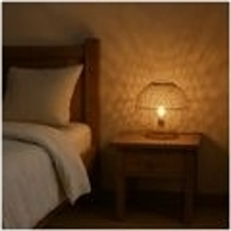 Rattan Pendelleuchte – Bild 3