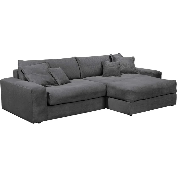 Ecksofa Kamil von Ed Exciting Design im Fjord Cordbezug mit optionalem Hocker – Bild 3