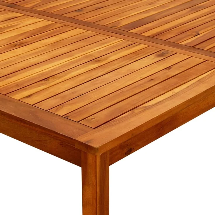 Garten-Couchtisch Terrassentisch, 110 x 110 x 45 cm Massivholz Akazie d5166e – Bild 5