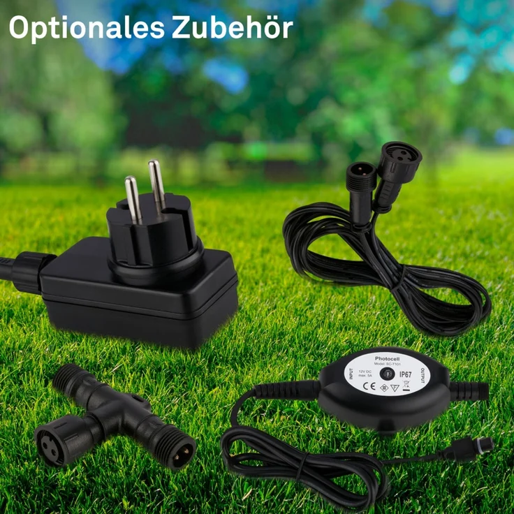 Briloner LED Boden-Einbaustrahler Connect to Shine3er Ergänzungsset 3x 1W warmweiß – Bild 4