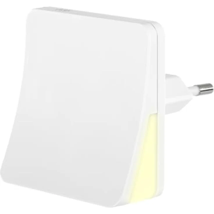 Hama LED Nachtlicht Nachtlicht für Steckdose mit warmen Licht, Dämmerungssensor, IP 20, Nachtlichtfunktion, Sensorschalter, LED fest integriert, Warmweiß, für Kinder, Babys und Erwachsene, energiesparende Anwendung – Bild 6