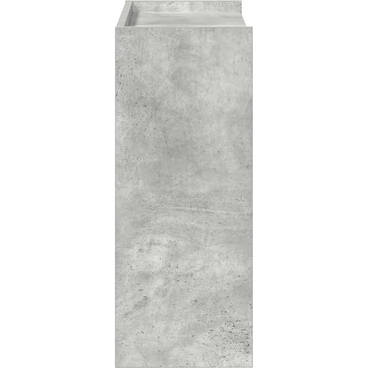 vidaXL Schuhregal Betongrau 60x25x62 cm Holzwerkstoff 859890 – Bild 4