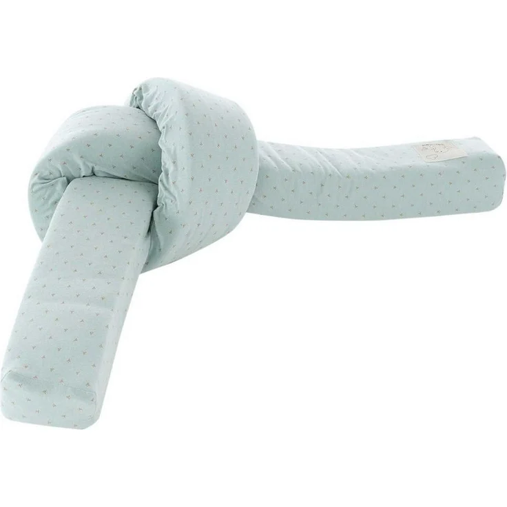 Träumeland Bettschlange Twister blau 10 x 200 x 12 cm – Bild 4