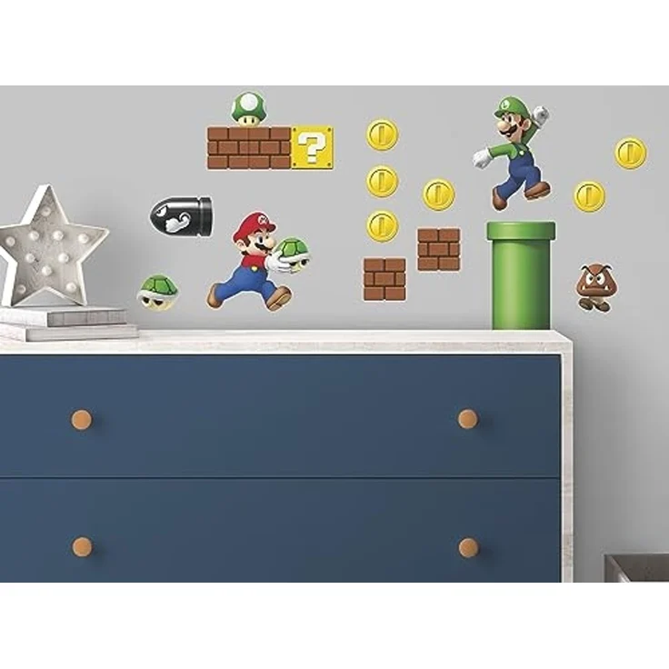 Nintendo Super Mario - Build a Scene Wallstickers – Bild 2