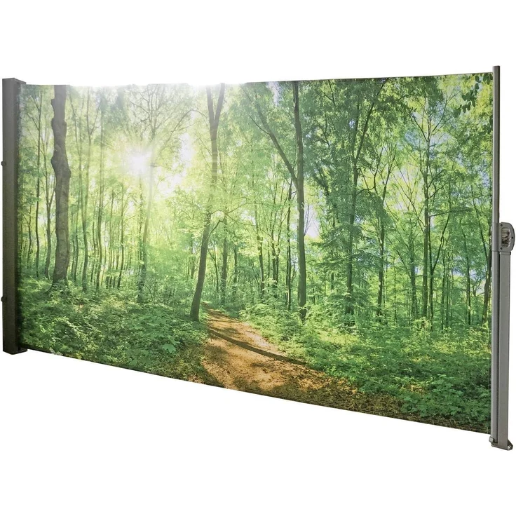 Seitenmarkise Sichtschutz Motiv "Waldlichtung" von GardenPleasure – Bild 2