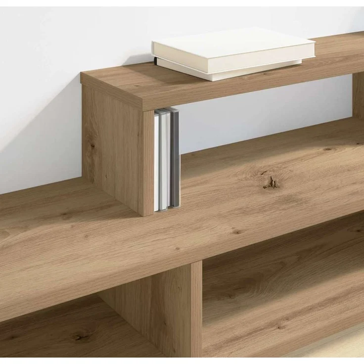 Wand-TV Stand, TV-Regal 150x25x28,5cm Holzwerkstoff – Bild 4