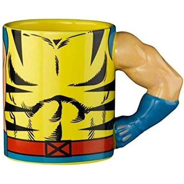 MARVEL X-MEN Wolverine Tasse Torso mit 3D Arm, Mug, 350 ml