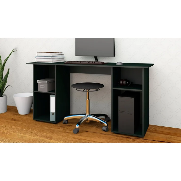 borchardt Möbel Schreibtisch Kai, Regalschreibtisch mit viel Stauraum, Breite 150 cm, Made in Germany – Bild 2