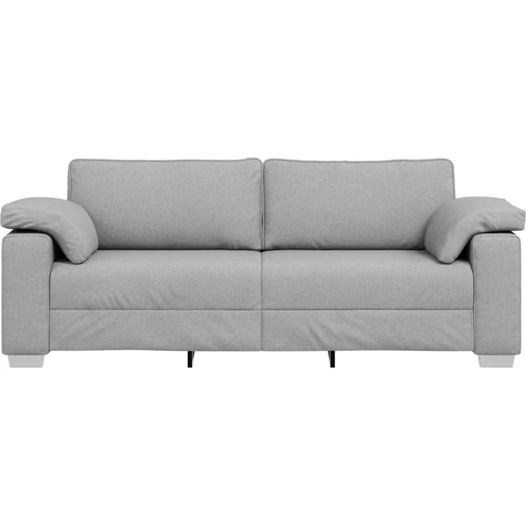 vidaXL 3-Sitzer-Sofa Wolkengrau 220 cm Stoff 4105245 – Bild 4