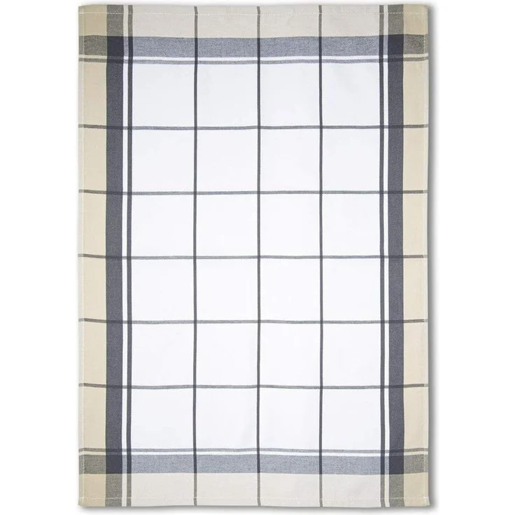 Dyckhoff Geschirrtuch KARO, Maße je Tuch ca. 50x70 cm, aus 100% Baumwolle, (Set, 3-tlg), mit drei verschiedenen Motiven – Bild 2