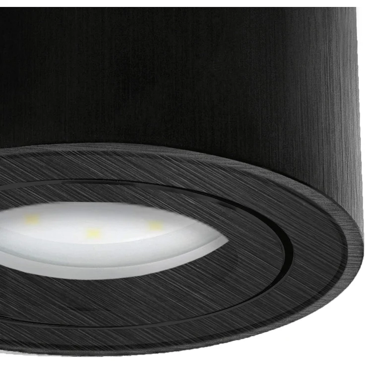 SSC-LUXon LED Aufbaustrahler CELI-1B LED Aufbauspot schwarz 6W dimmbar warm/neutral/tageslicht, Warmweiß bis Tageslicht – Bild 6