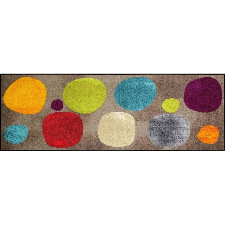 Salonloewe Läufer Teppichläufer 60x180 Broken Dots Colourful, Läufer groß, Höhe: 600 mm – Bild 1
