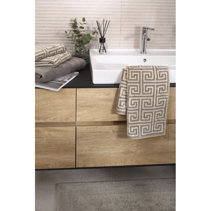 Cawö Handtuch NOBLESSE ELEGANCE BL 50x100 cm grau Handtücher – Bild 5