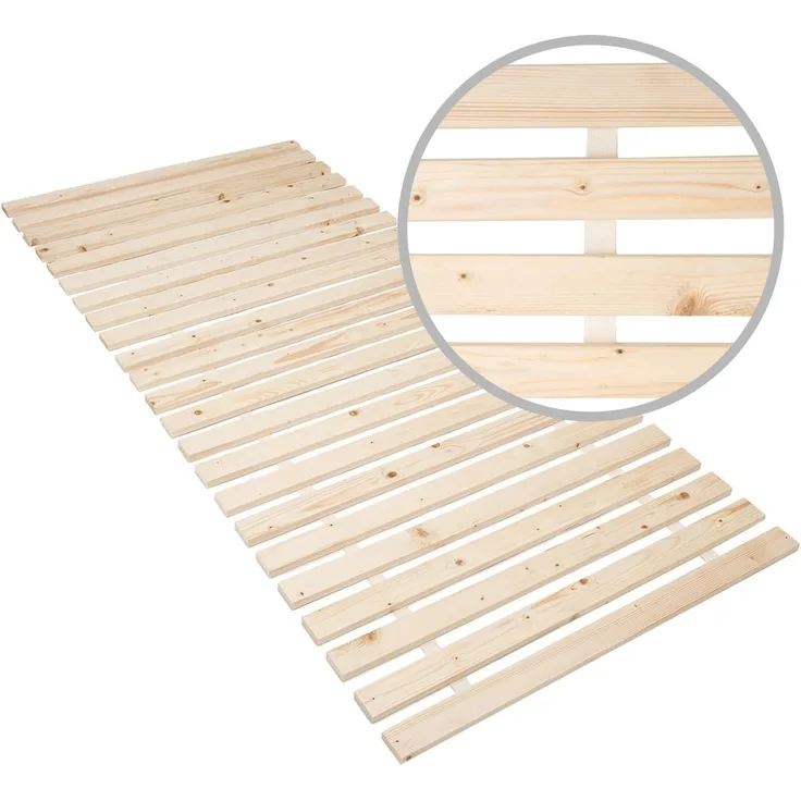 Panorama24 Rollrost Premium 70x200 (23 Latten) Rolllattenrost Lattenrost Bettrost Rollroste Holzlatten Latten Rost