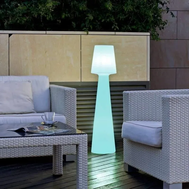 Licht-Trend LED-Außen-Stehleuchte Lola Mini mit Akku und Fernbedienung