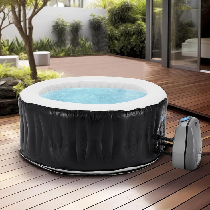 Aufblasbarer Whirlpool 'Carbone', 165 x 70 cm – Bild 1
