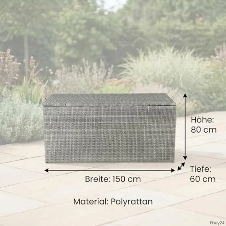 VENTURE HOME Kunststoff Gartenbox London | – Bild 6