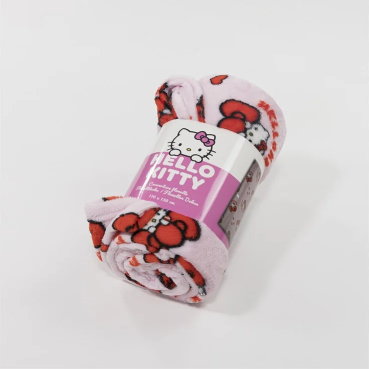 Hello Kitty Kuscheldecke 110 × 150 cm für Alltag und Entspannung – Bild 4