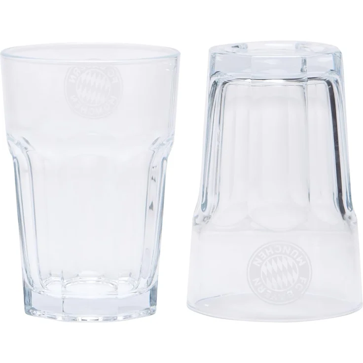 FC Bayern München Gläser-Set FCB Latte Macchiatto Glas 2er, Glas – Bild 2