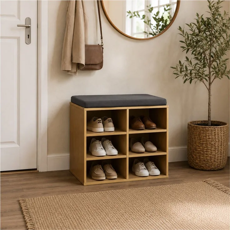 Schuhbank Katja S buche