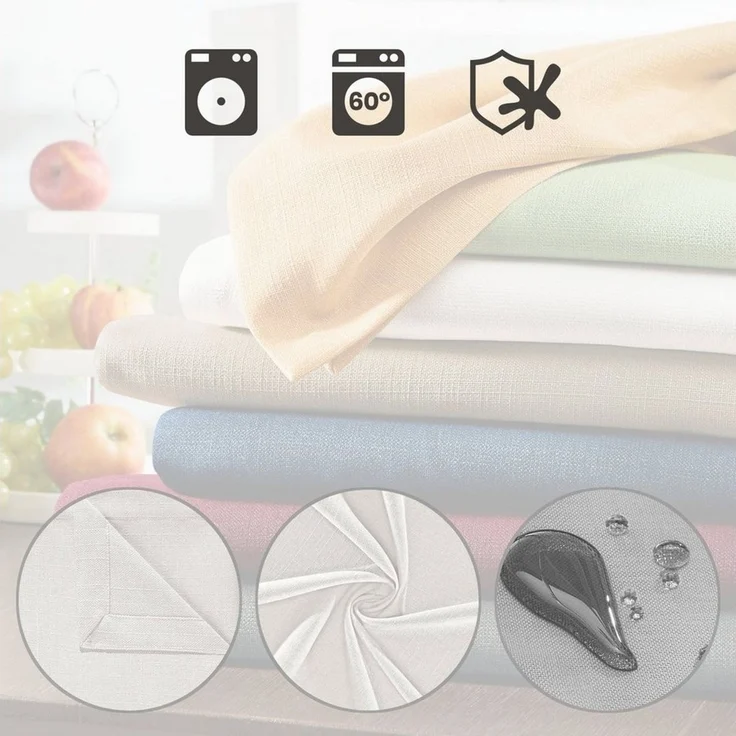 Erwin Müller Tischdecke Tischläufer "Krefeld", fleckabweisend Uni – Bild 3