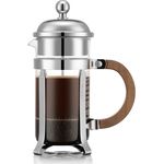 Bodum Kaffeebereiter 3 Tassen 0.35l Chambord mit Holzgriff