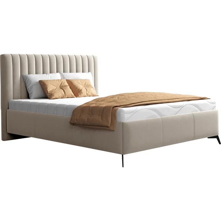 Mirjan24 'Manako' Polsterbett natur 180x200 cm