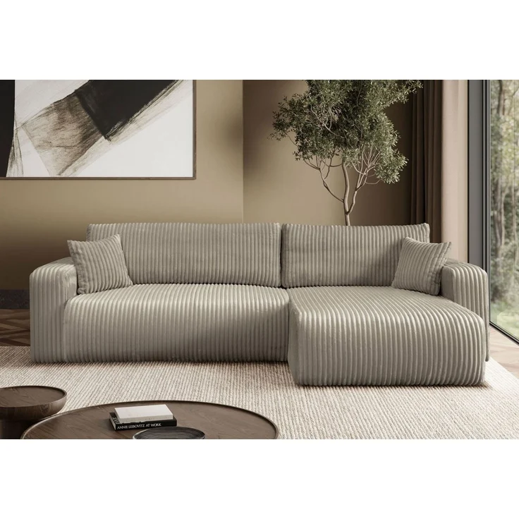Lookway Ecksofa PRESTIGE SOFT mit Schlaffunktion und Bettkasten, Breite: 277 cm, Seite universal – Bild 1