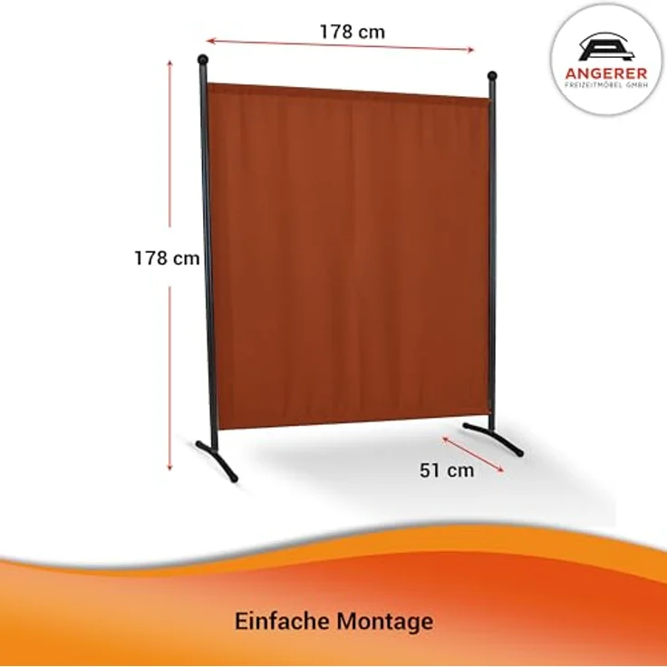 Stellwand groß terracotta – Bild 3