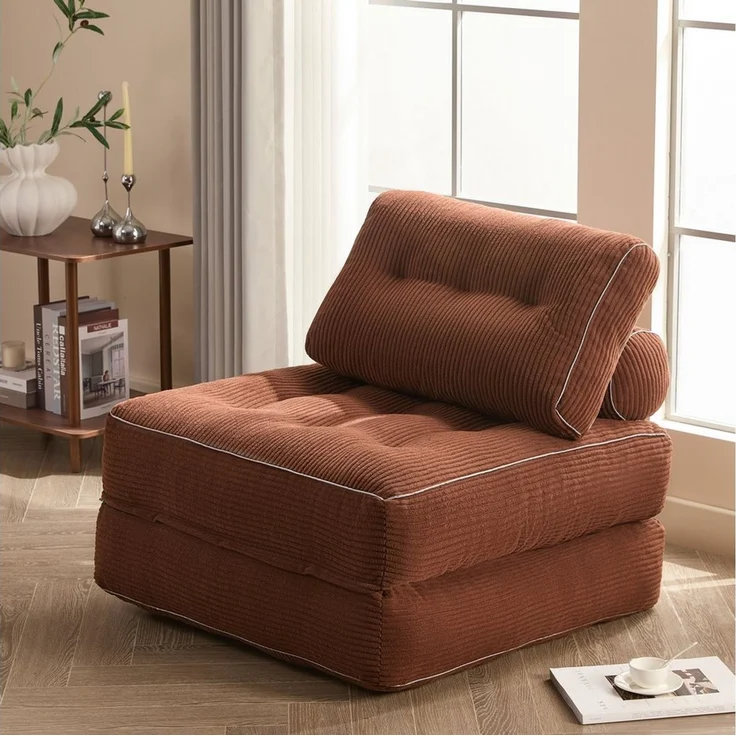 LITBIRD Schlafsofa faltbar, 4-in-1 Multifunktionssofa, Sitzsack-Sofa, Relaxsessel, 1 Teile, Spielsofa & Gästebett für kleine Räume – Bild 1