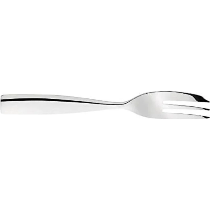 Alessi Dressed Kuchengabel, Edelstahl, Silber, 17x3. 7x2 cm, 6-Einheiten – Bild 1