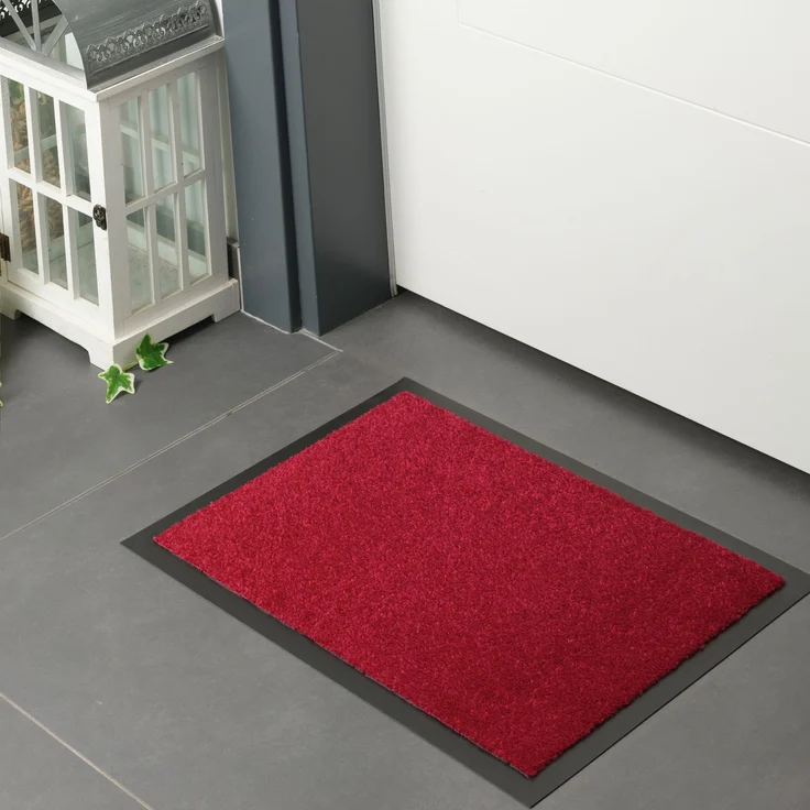 Furni24 Fußmatte - Rot, 40 x 60 cm – Bild 3