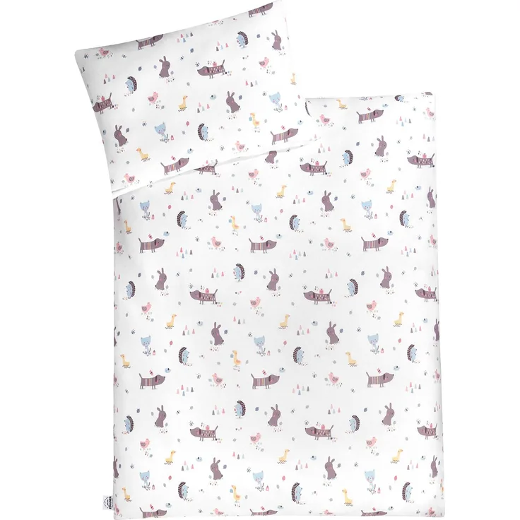 Jersey Bettwäsche Crazy Animals