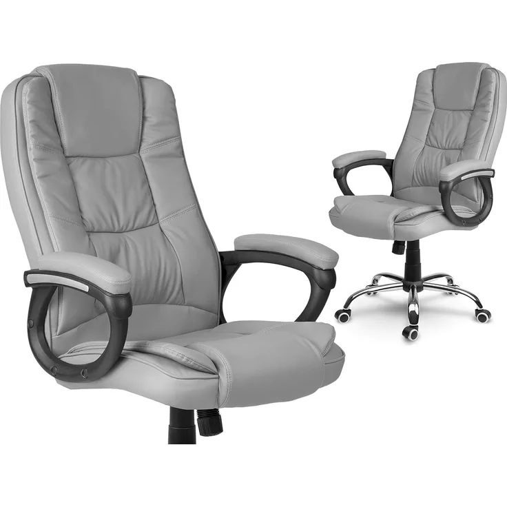 Sofotel Porto Chair, Kunstleder, Grau, Standard