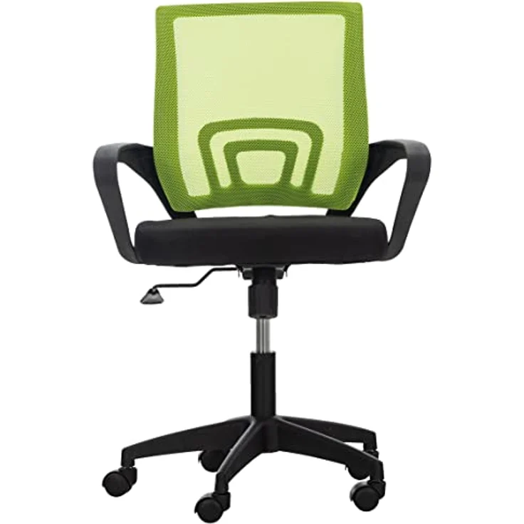 TPFLiving Bürostuhl Audrey, Ergonomischer Drehstuhl mit atmungsaktivem Netzbezug, Grün, 62x95x50 cm – Bild 3