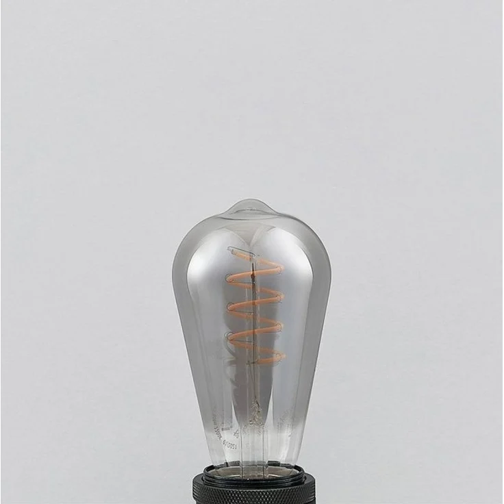 Lucande LED-Leuchtmittel E27 4W LED-Lampe St64, E27, warmweiß – Bild 4