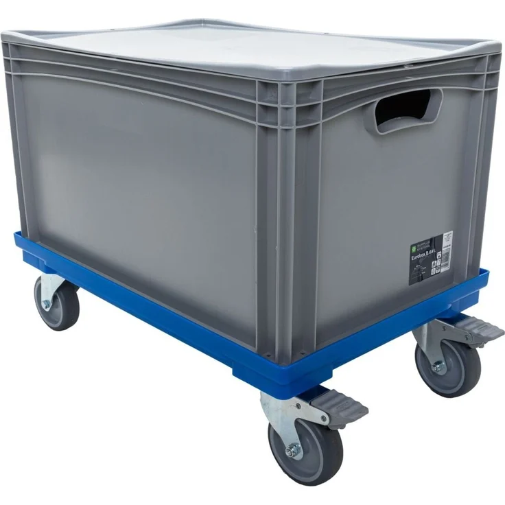 Surplus Systems Rollwagen für Eurobox 60 x 40 cm mit Feststellbremse – Bild 2