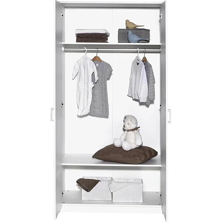 Schardt 11 518 02 00 Kinderzimmer 3 - teilig Classic White bestehend aus, Kombi - Kinderbett, 70x140 cm – Bild 6