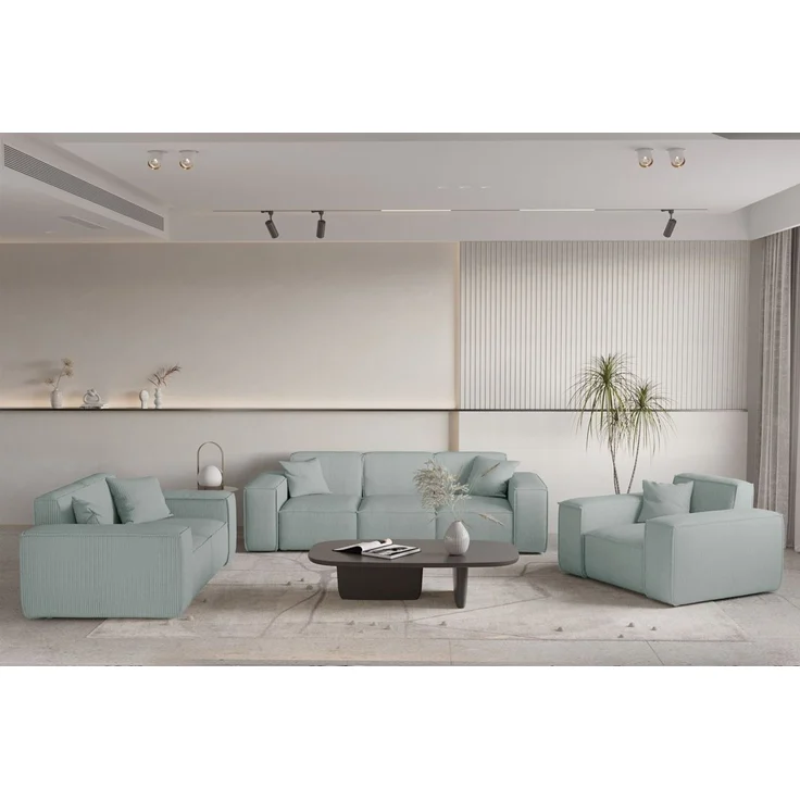 Sessel Designersessel CELES PREMIUM in Stoff Scala Saphirblau – Bild 5