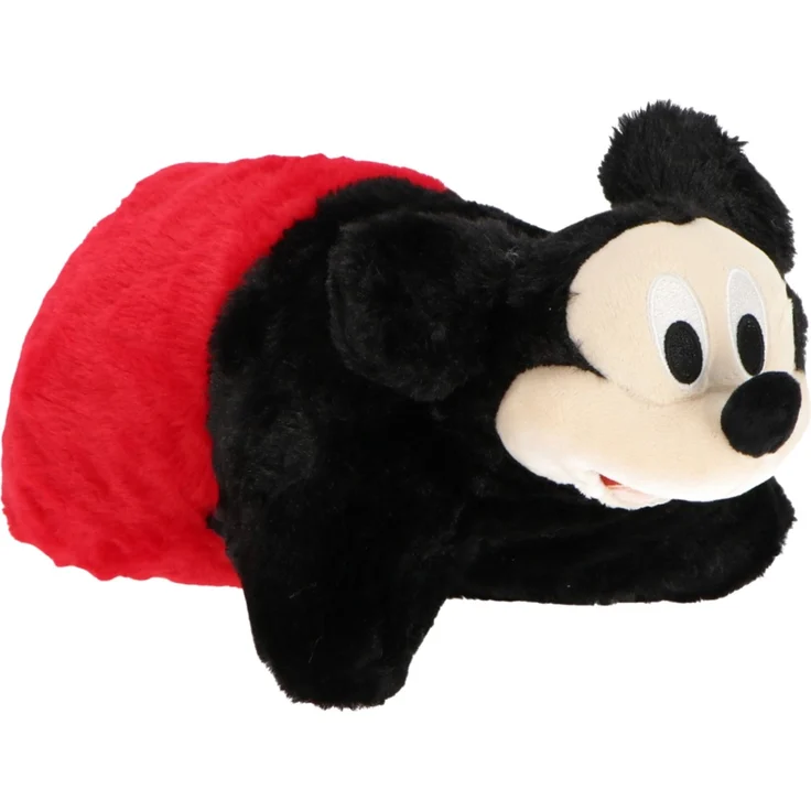 Disney Mickey Mouse Kuschelkissen 2 in 1 Plüschkissen Kinderkissen Grün – Bild 2
