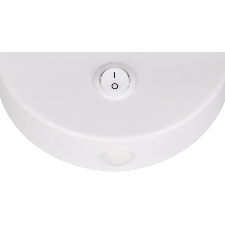Schwanenhals Leselampe TARYN Weiß mit Schalter, Breite 10cm – Bild 6