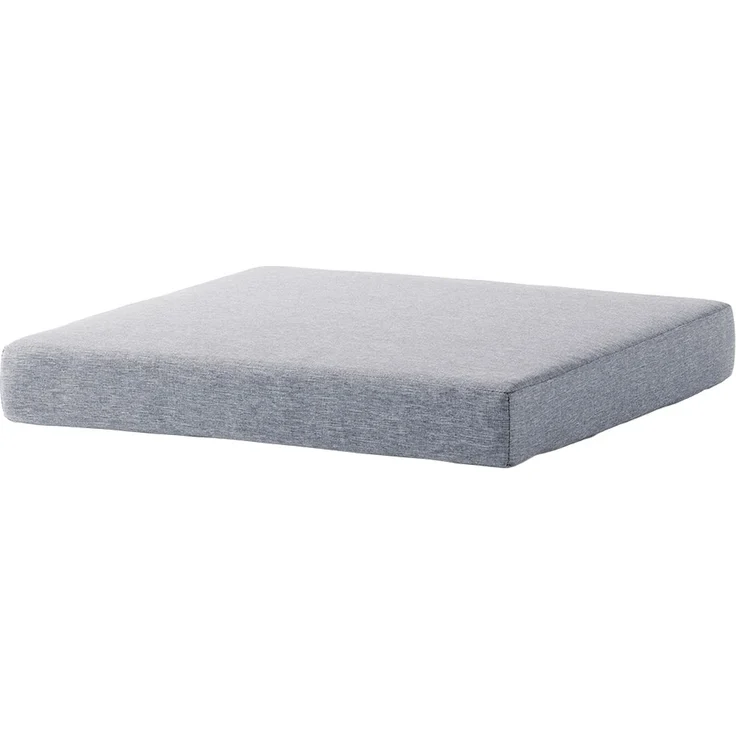 Sitzkissen >Lugo< in Hellgrau, Polypropylen - 61x10x61cm (BxHxT) – Bild 1
